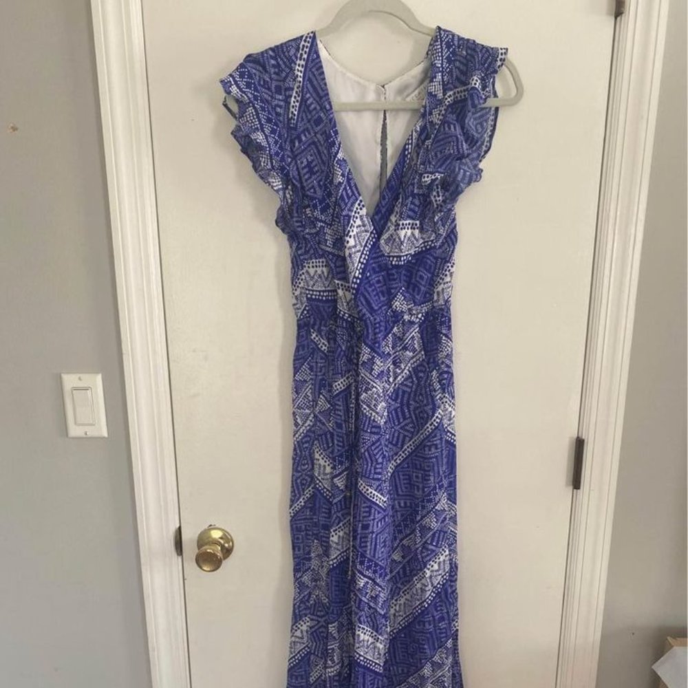 Alice & Trixie Cameron Print Boho jumpsuit, size XS